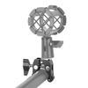 SZRIG Super Clamp with 5/8"-27 Male Thread for Microphone Mount(Black)