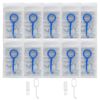 10Pcs Clear Aligner Removal Tool Kit - Portable Retainer Remover Hook for Invisible Braces, Aligners & Retainers - Easy Pull Tool Kit(Bule)