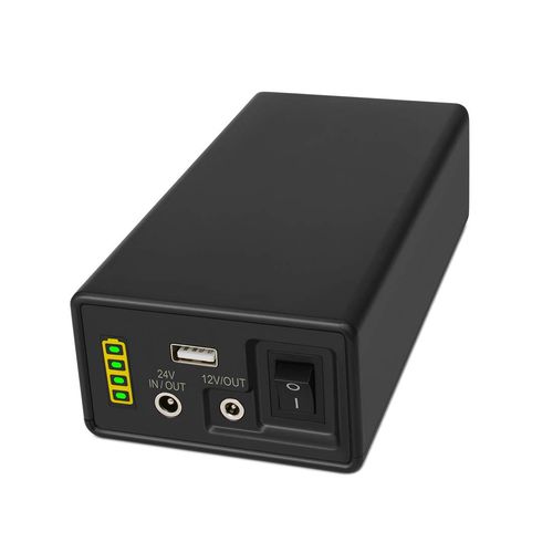 Talentcell 24V Lithium ion Battery PB240B1, Rechargeable 42980mAh 156Wh Li-ion Batteries Pack with DC 24V/12 Volt and 5V USB Output for LED Light Strip, CCTV Camera, Smartphone and More
