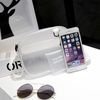 Enkrio Clear Bag Stadium Approved Clear Purse Mini Clear Messenger Bag Matte Cross Body Bag with Adjustable Strap for Women Men