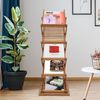 5 Layer Freestanding Magazine Rack Home Office Comic Display Organizer Stand