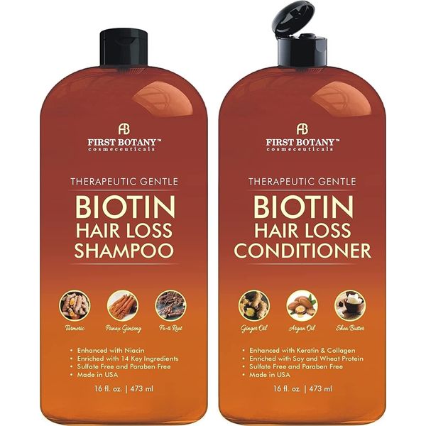 Champu Para La Caida Del Cabello + Tratamiento Combo Hombre Mujer Y Conditioner