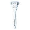 Chic Schick Hydro Silk Salon Plus Holder with Blade for Women Razor Skin Guard, White, 1 Piece (x1)