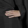 Cricket Hand Talker All Purpose Black Salon Cape, Water Resistant, Bleach Proof Cape, With Hand Openings for Client Mobility, Black