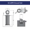ILS 90mm Heavy Duty Roller Shutter Door Ground Locking Unit