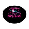 Cute Mermaid First Day at School Bye Bye Nursery PopSockets Swappable PopGrip