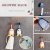 Shower Head Showerhead Holder Bracket Suction Cup Wall Mount Self-Adhesive Adjustable, 2 Pack Cute