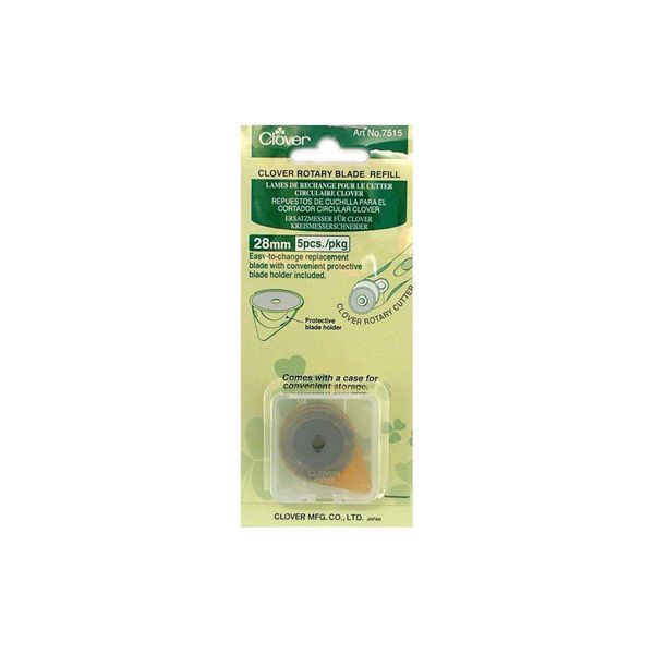 28mm Rotary Cutter Blades-5/Pkg