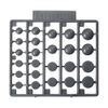 M.S.G Modeling Support Goods, Plastic Unit P107, Round Mold, Non-scale, Plastic Model, Molded Color