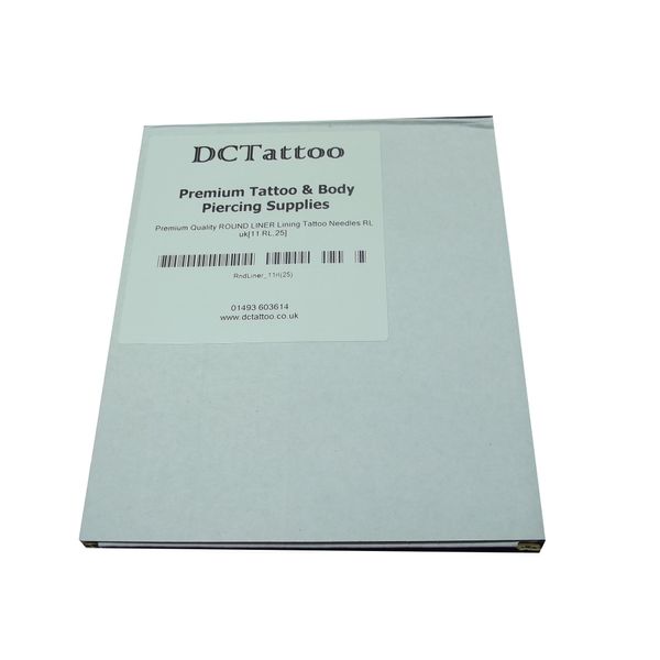 DCTattoo 25 X Premium Quality Round Liner Lining Tattoo Needles (Size 11RL)