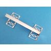 Wisdom Stone SymonePull 414296CH, 3-3/4"-Centers, Chrome, w Mounting Screws, NEW