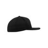 Flexfit Flat Visor Kappen, Black, L/XL