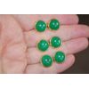 Quality Jadeite Jade Emerald Green Dome 12MM Genuine Stud Earrings
