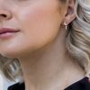Hot Diamonds Spiral Silver and Diamond Sterling Silver Earrings