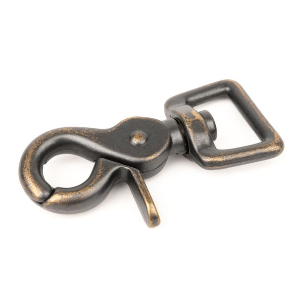 Country Brook Design - Aged Bronze Trigger Swivel Snap Hooks (3/4 Inch, 10 Pack)