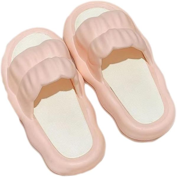 Aardman Room Shoes, Ladies, Summer Slippers, Cute, Indoor and Outdoor Cool, EVA Entrance Slippers, Stylish, Scandinavian Bath Slippers, Cushioned, Soft, Unisex, Antibacterial, Odor Resistant, Sports