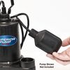 Superior Pump 92000 Tethered Float Switch , Black