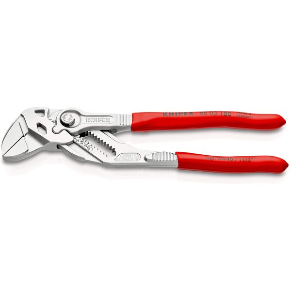 KNIPEX - Pliers Wrench, Chrome (86 03 180)