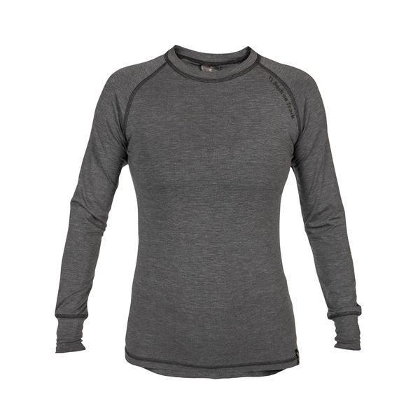 Back on Track Lydia Women's Top Base Layer, gray, XXL