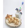 Six Really Cute Smiling Sheeps! Sheep Shaped Organic Oatmeal Handmade Soap.