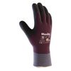 MaxiDry Zero 56 451 Cold Condition Work Glove with Thermal Lining and Full Double Dipped Nitrile Coating, 1, Small