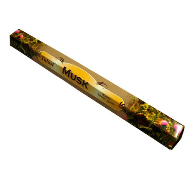 Incense musk stick / TULASI MUSK / incense / Indian incense / Asian miscellaneous goods (post-mail delivery option available / 1 postage fee will be charged for every 6 boxes)