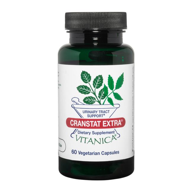 Vitanica, Cranstat Extra, Urinary Tract Support, Vegan, 60 Capsules