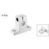uxcell Linear Rail Shaft Support Linear Motion Clamp Support Guide Support SK8 for 8mm Diameter Shafts 4pcs