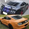 Side Window Louvers for Ford Mustang 2015-2023 Windshield Sun Shade Cover Vent