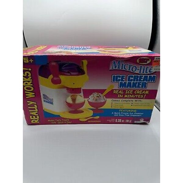 Micro-lite Ice Cream Maker Toy