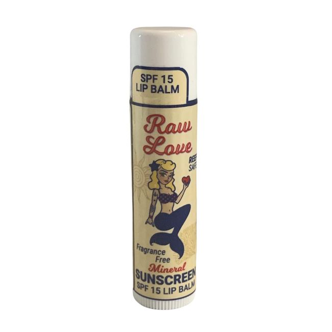 Raw Love Sunscreen Lip Balm, SPF 15