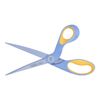 Westcott ExtremEdge Adjustable Tension Titanium Bonded Scissors, 9" Bent, Gray