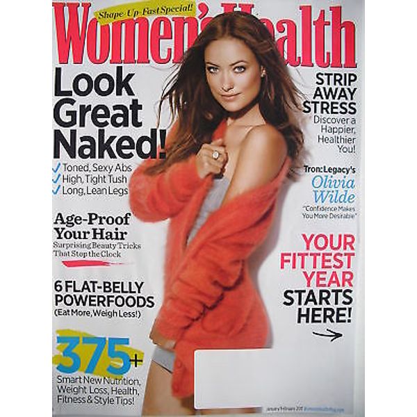 OLIVIA WILDE January 2011 WOMEN'S HEALTH Magazine