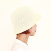 SWINGPLUS Hat, Cap, Thermo Hat, Reversible, Geometric Pattern, Spring, Summer, Summer Seasons, One Size Fits All, Ivory