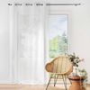 Douceur d'Intérieur, Lissea Curtain with eyelets, polyester, White140 x 240 cm