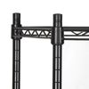 5 Tier Adjustable Wire Shelving Unit Metal Storage Rack Heavy Duty for Kitchen