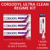 Corsodyl Gum Care Ultra Clean Toothpaste and Toothbrush Regime Kit