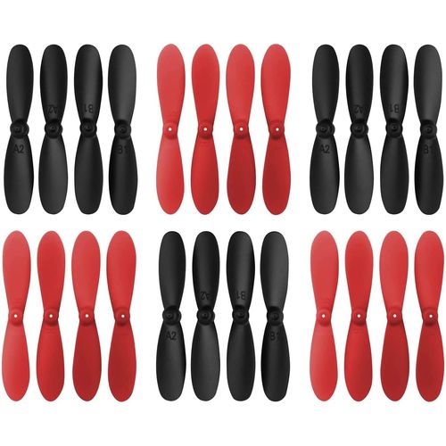 24PCS Propeller for HS190 901HS 901S 901H X300C LF606 SG800 E61HW S9 Mini Quadcopter Remote Control Drone Accessory