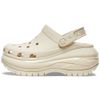 Crocs Mega Crush Clog Bone Men's 6, Women's 8 Medium