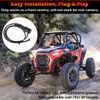 For Polaris RZR Ride Command Plug and Play HD Wide-Angle Waterproof Front Camera