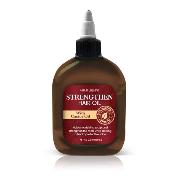 Hair Chemist Strengthen Hair Oil with Castor Oil 2.5 ounce