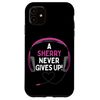 Gaming Quote "A Sherry Never Gives Up" Headset Personalized Case for iPhone 11