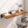 Wall Mounted Folding Table - Heavy Duty Small Fold down Dining Table Length 30"