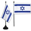 Flaggenfritze® Tischflagge Israel 10x15 cm