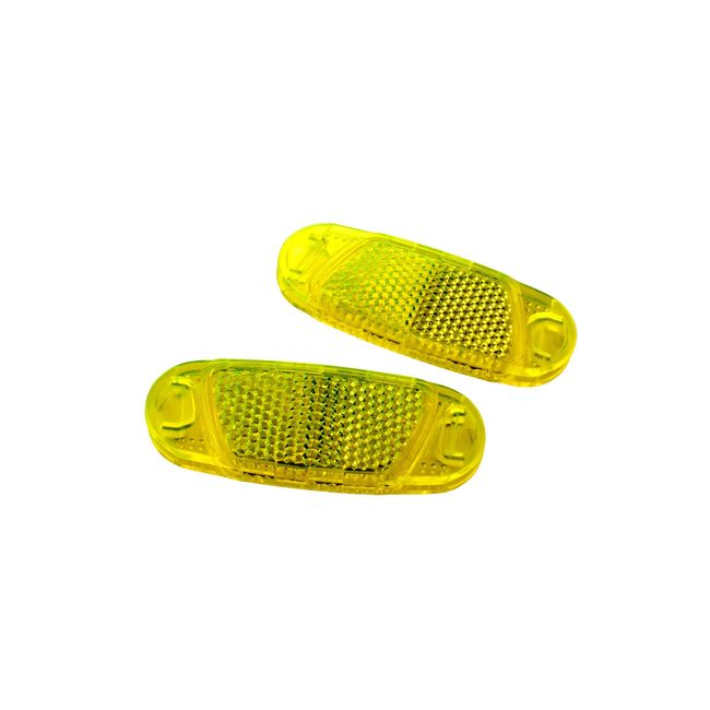 Captain Stag Y-4738 Offle Wheel Reflector Mini, Yellow