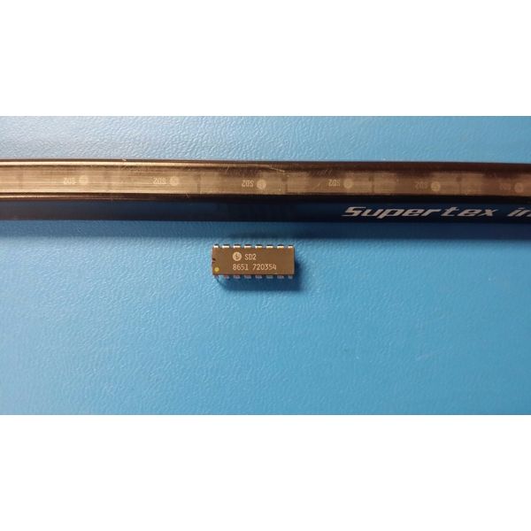 (5 PCS) SD2 SUPERTEX IC,SMOKE DETECTOR,CMOS,DIP,16PIN,PLASTIC