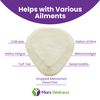 Metatarsal Felt Foot Pad Skived Cut (1/4" Thick) - 6 Pairs (12 Pieces)