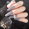 Diamond Nail Powder Glitter Gold Silver Glitter Glitter Glitter Powder Nail Parts Nail Art Gel Nail Set of 6