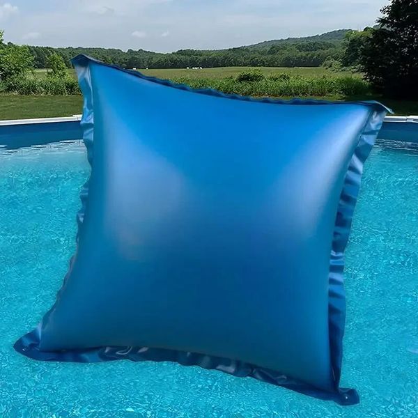 4-ft x 4-ft Pool Pillow for Above Gound Swimming Pool, 0.4mm Ultra Thick Pool Ai