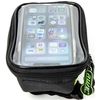 AWE® Top Tube Smartphone Touchscreen Case Bag Black/Green